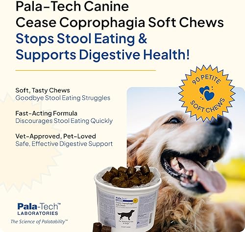 Miniatura 2 de Pala-Tech - Disuasorio de coprofagia para perros, disuasorio para comer caca de perros, detiene el consumo de heces, apoya la digestión saludable,