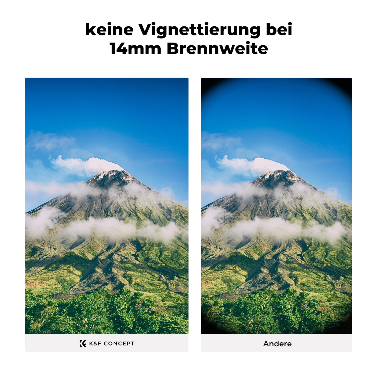 K&F CONCEPT Nano X-Serie UV Filter 52mm mit Objektivdeckel, Reinigungstuch,HD,Schutzfilter mit 28 Schichten Nanobeschichtungen