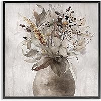 Vista 27 de Stupell Industries Ramo de flores de aster floreciente, pintura de ramo morado suave, arte de pared enmarcado, diseño de Carol Robinson