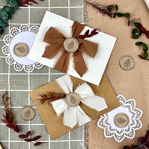 Miniatura 2 de 25 calcomanías para sellos de cera, hechas a mano, autoadhesivas, para invitaciones de boda, fiestas, sobres, fiestas de cumpleaños, envoltura de