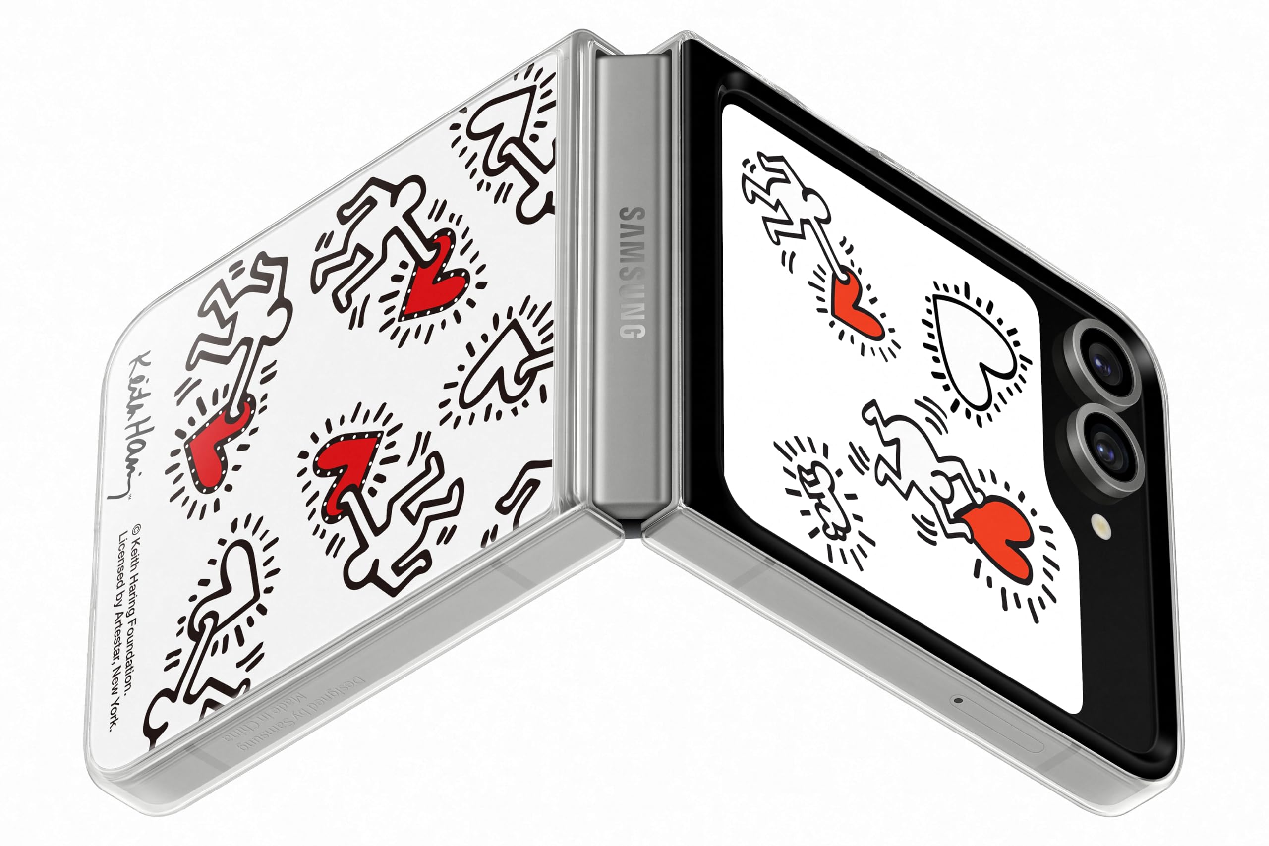Amazon.com: Samsung Galaxy Official Keith Haring Flipsuit