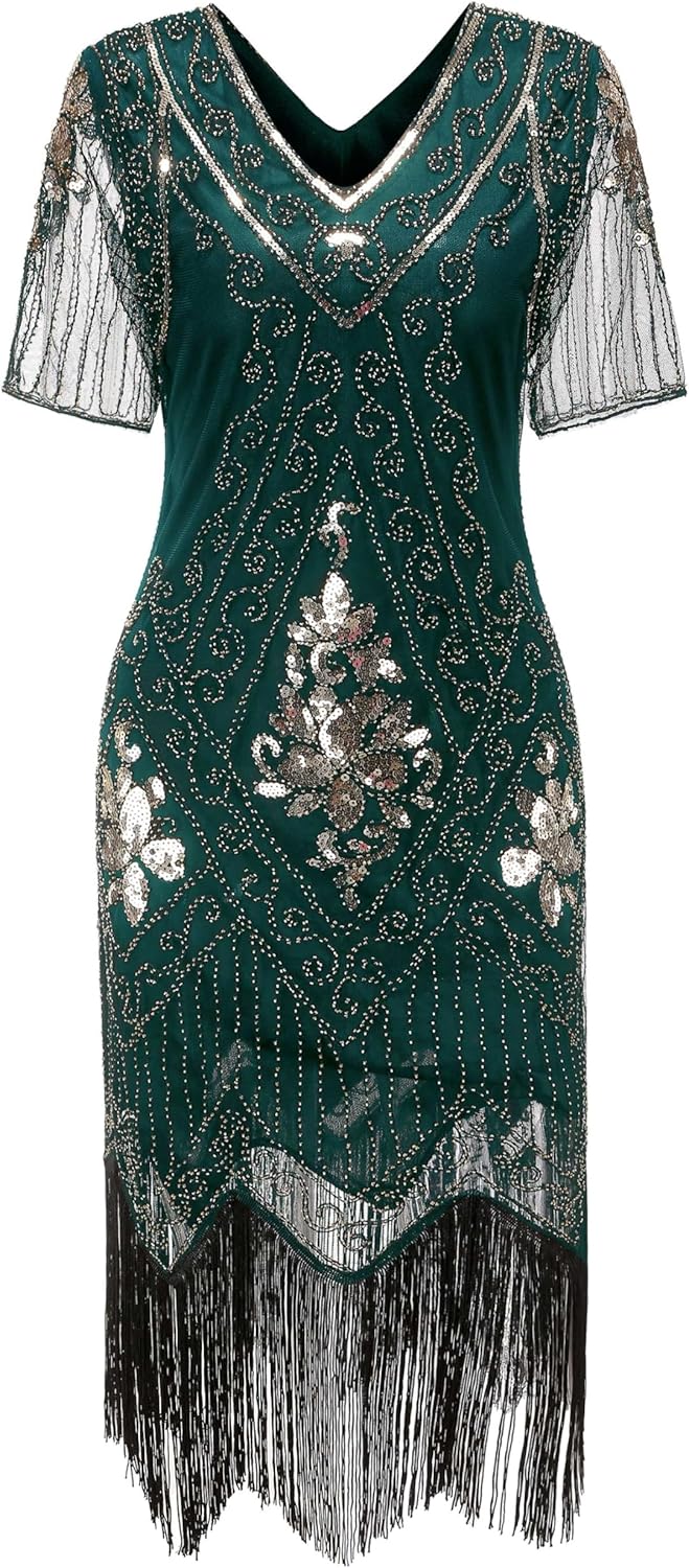 gionforsy women's 1920s dress with sequins short Morocco | Ubuy