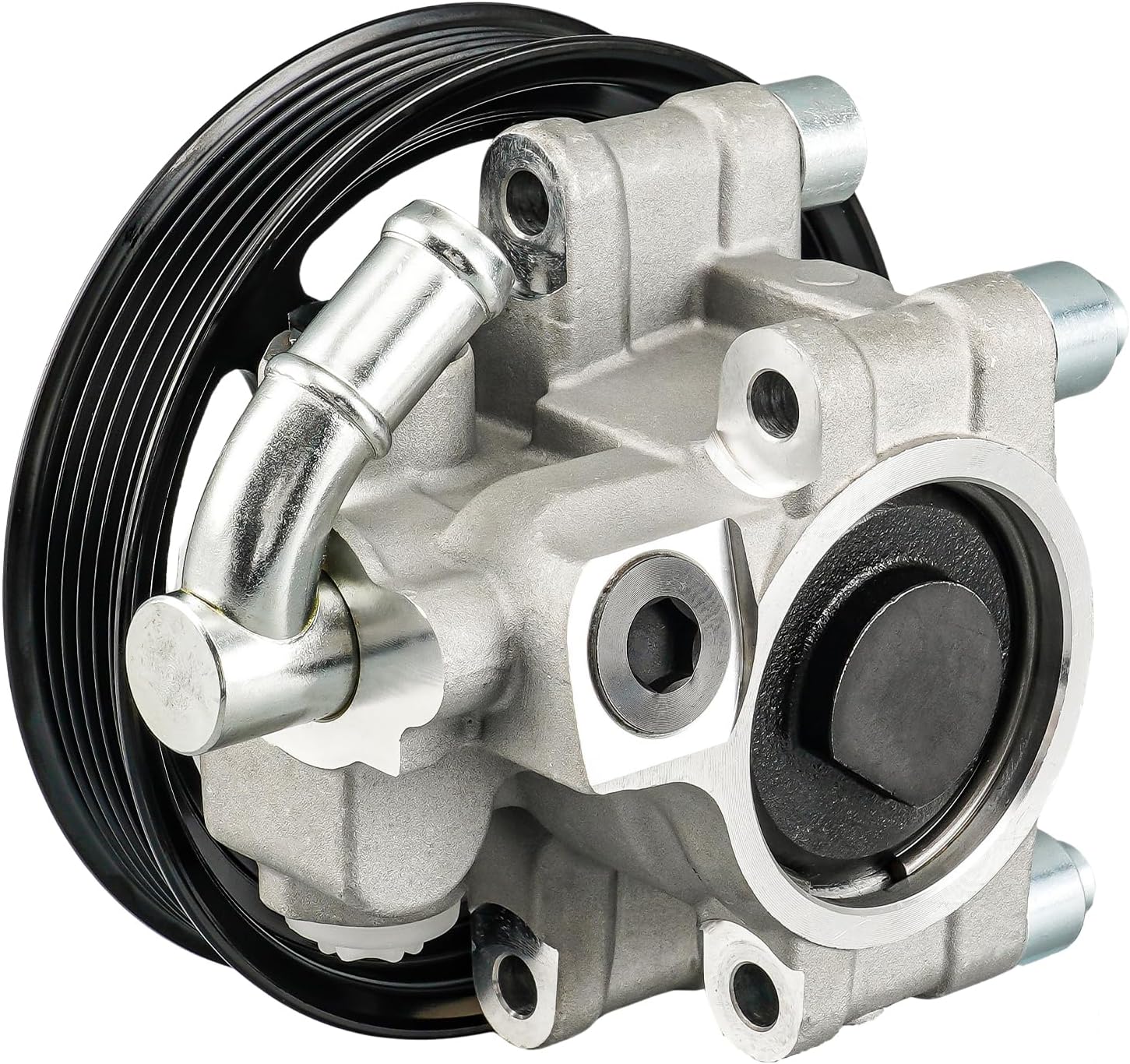 KAX Power Steering Pump with Pulley Compatible with 2004-2008 ford F-150 4.2/4.6/5.4L, 2003-2006 ford Expedition; Lincoln Navigator, 2006-2008 Lincoln Mark LT, Replace# 20-312P1