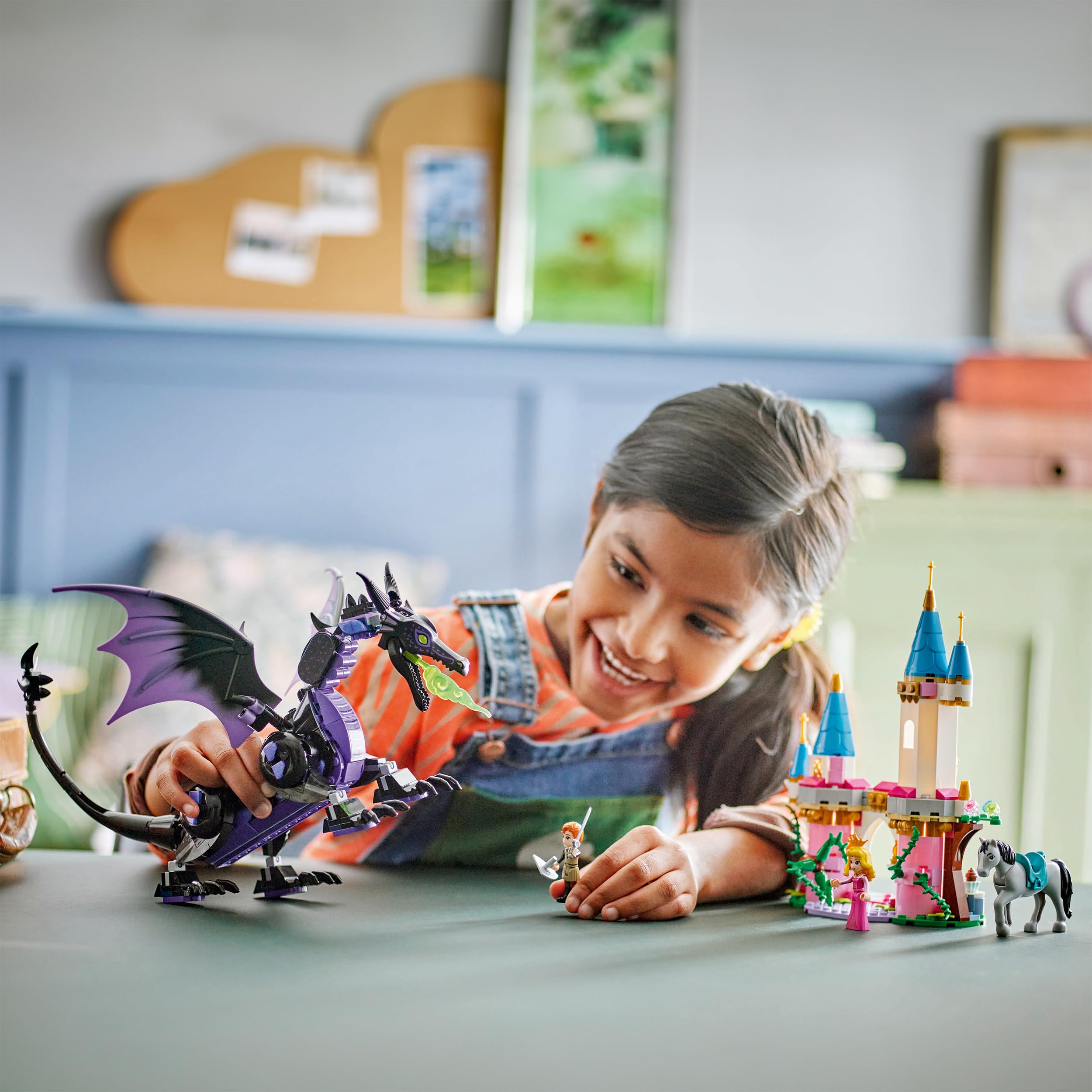 Amazon.com: LEGO 43240 Disney Malefiz als Drache : Toys & Games