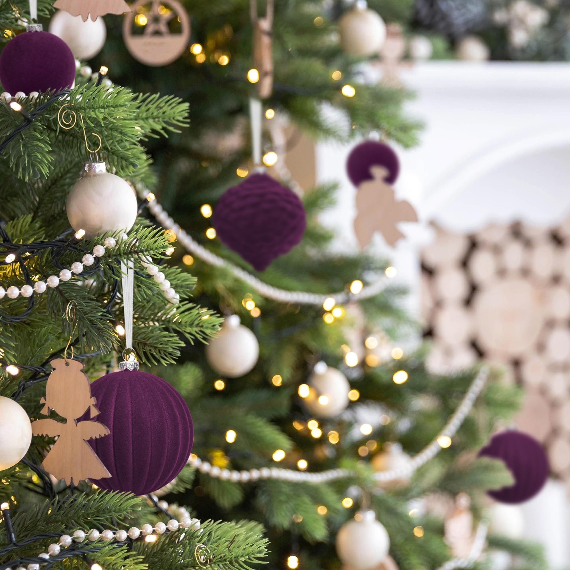 30 Vibrant Purple Christmas Decorations, image size:2000x2000