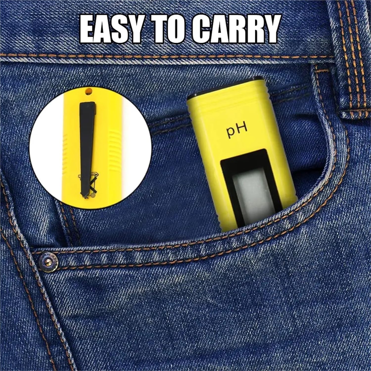 1pc PH Meter 0.01 High Precision for Water Quality Tester with 0 14 Measurement Range Suitable Aquarium Swimming Pool