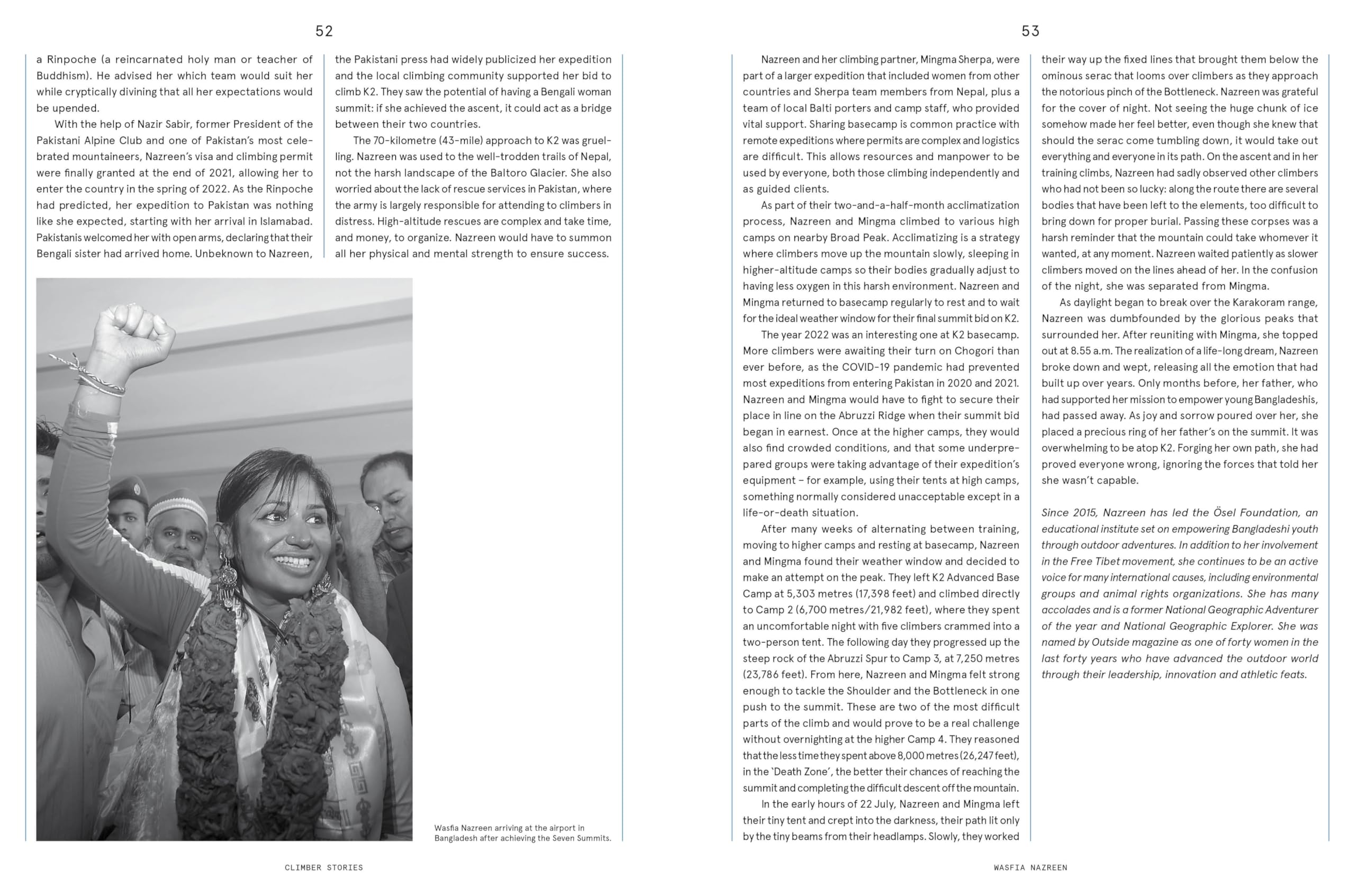 Mountaineering Women: Climbing Through History /anglais