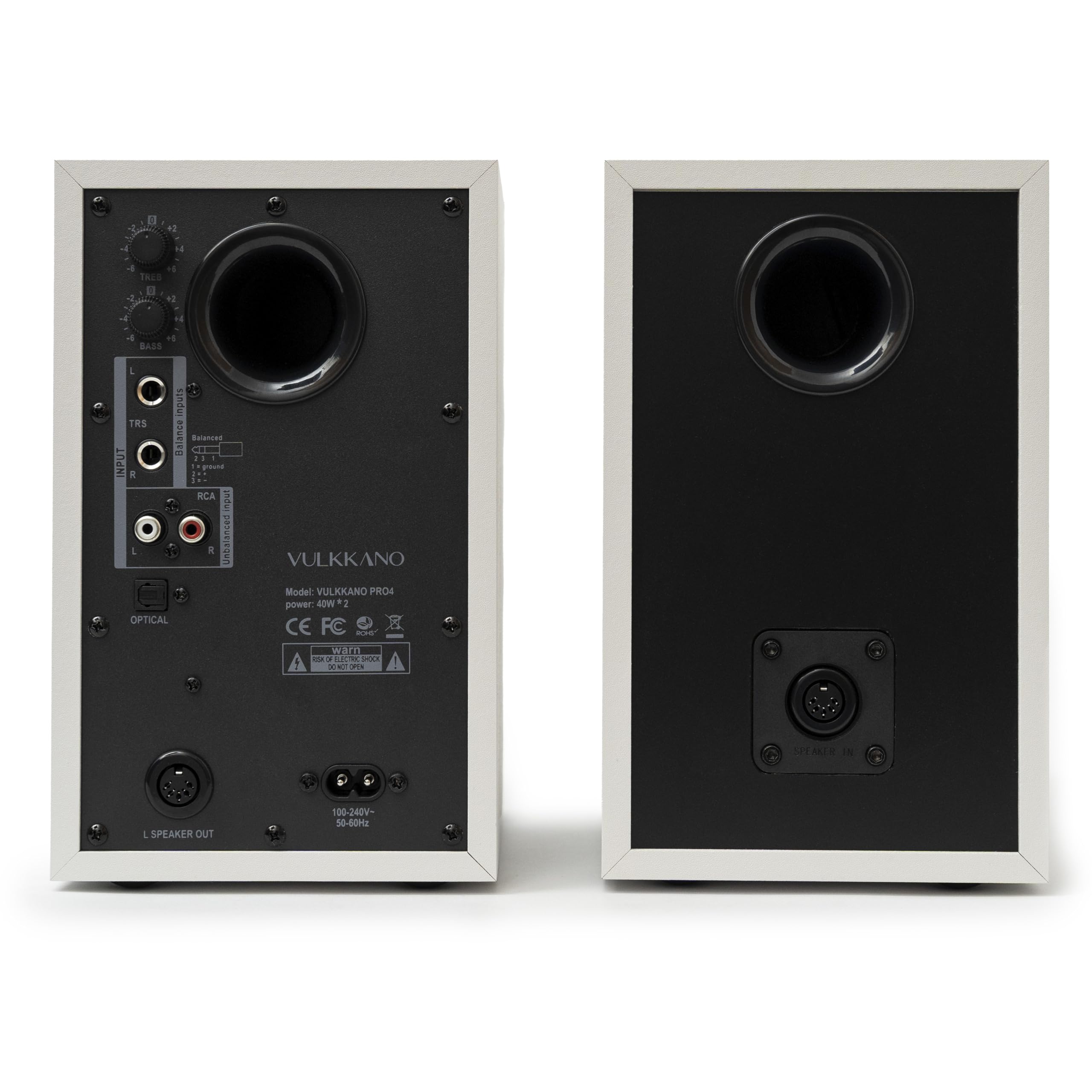 VULKKANO PRO4 Studio Monitor Speakers Review Online - Dettaglio