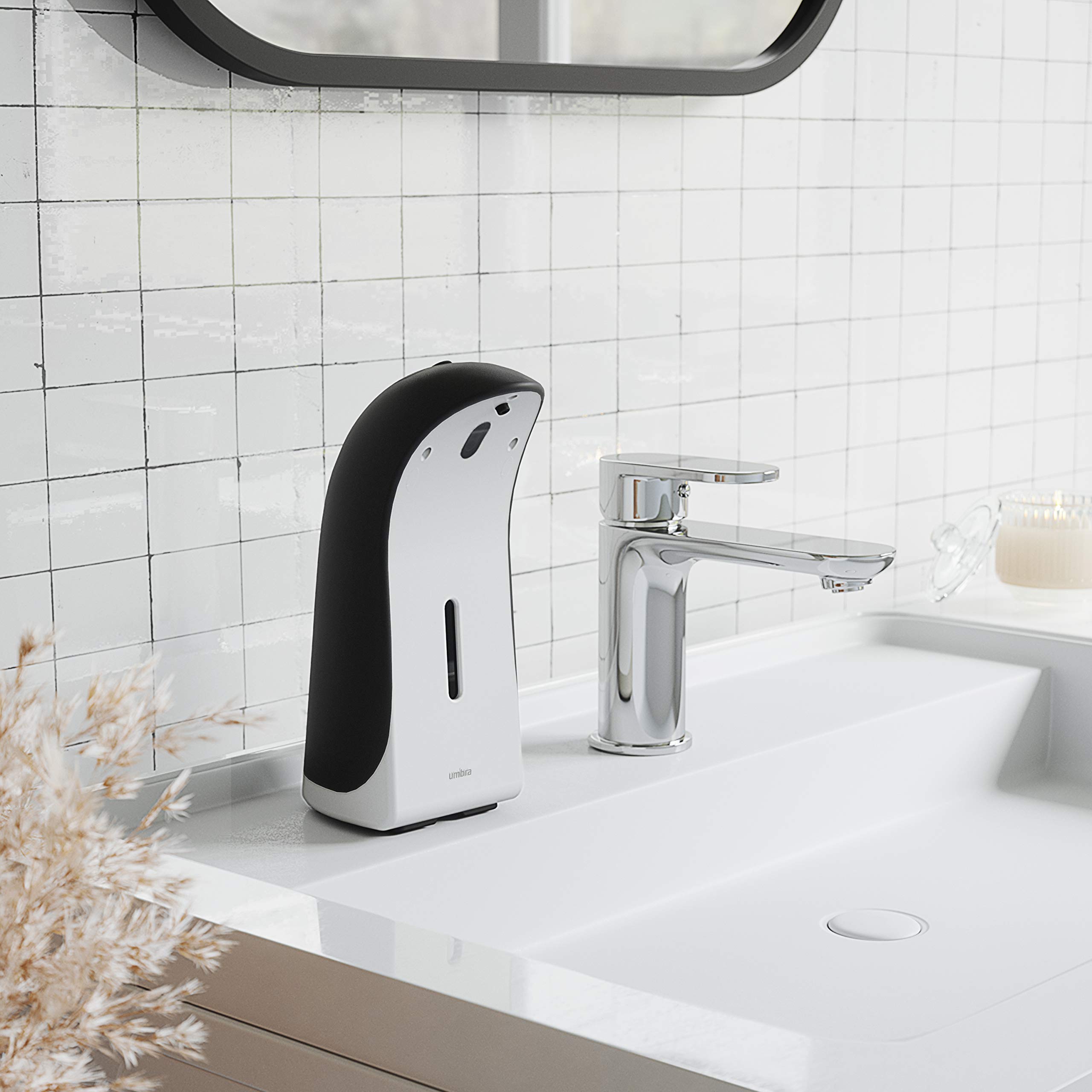 Umbra Emperor 355ml Automatischer Touchless Seifenspender, Handdesinfektionsmittel-Spender und Spülmittel-Spender