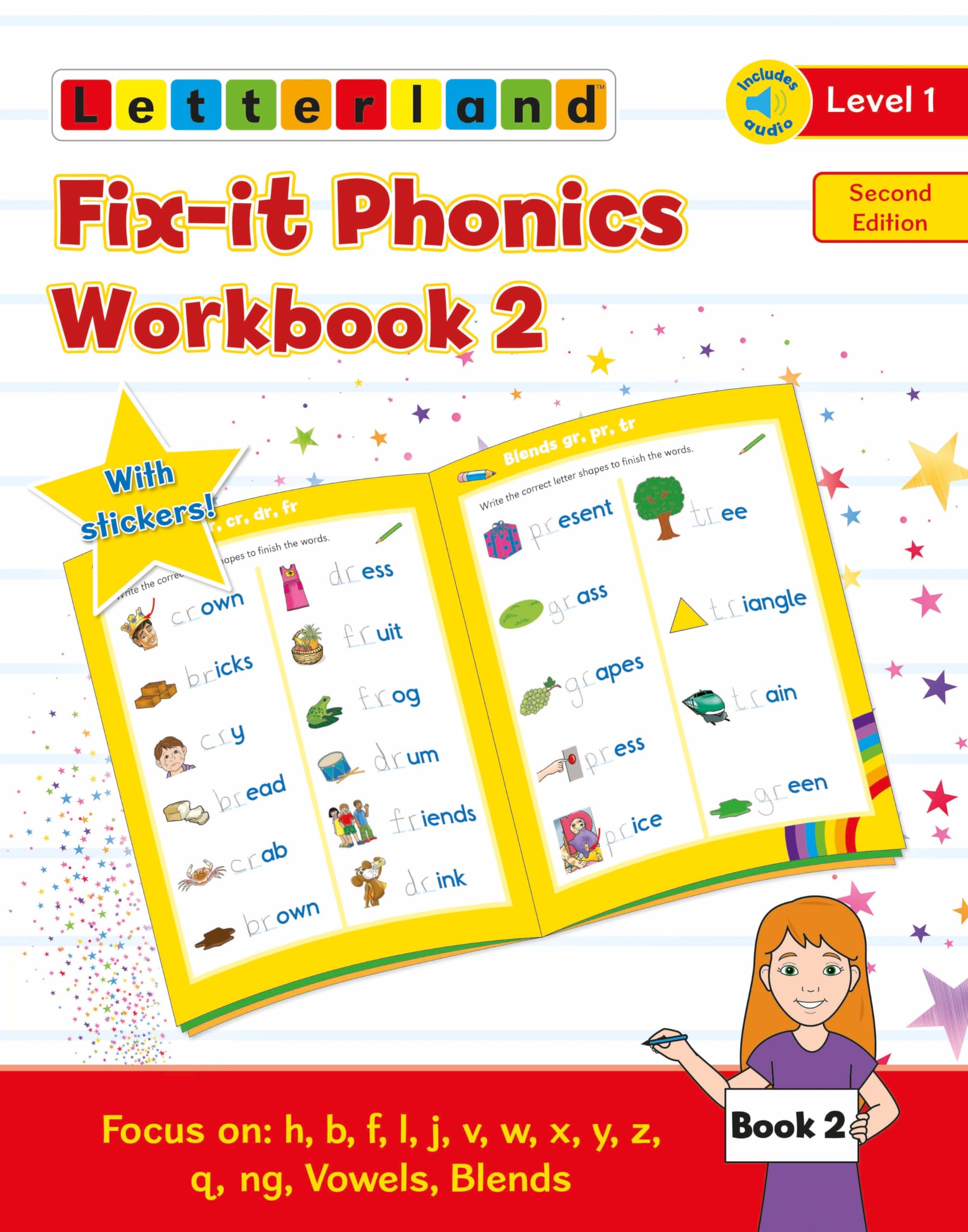Fix-it Phonics - Level 1 - Workbook 2 (2nd Edition)