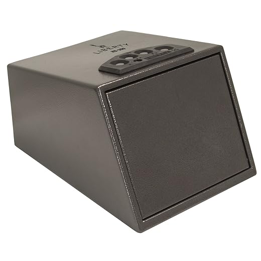Liberty Safe Handgun Vaults Quick Vault Combo with Auto Entry HD-300 Gray