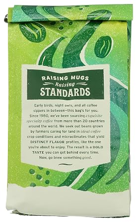 Whole Foods Market, Organic Early Bird Blend, Medium Roast Ground Coffee, Cocoa & Roasted Nuts, 12 Ounce
