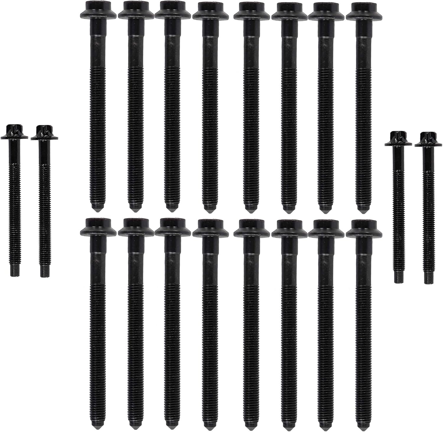 DNJ HBK428 Head Bolt Kit for 1997-2011 Ford, Land Rover, Mazda, Mercury B4000, Explorer, Explorer Sport 4.0L V6 12V SOHC 245cid