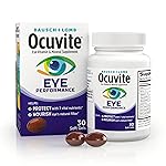 Ocuvite Eye Performance Vitamin & Mineral Supplement, Lutein and Zeaxanthin Supplements, Vitamins C, D, E, Zinc, and Omega-3, Helps Protect Eyes from Sun and Blue Light, 30 Softgels