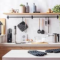 Vista 7 de MasterChef Báscula digital de alimentos gramos y onzas para cocina, báscula portátil de peso de alimentos con pantalla LCD para hornear y cocinar
