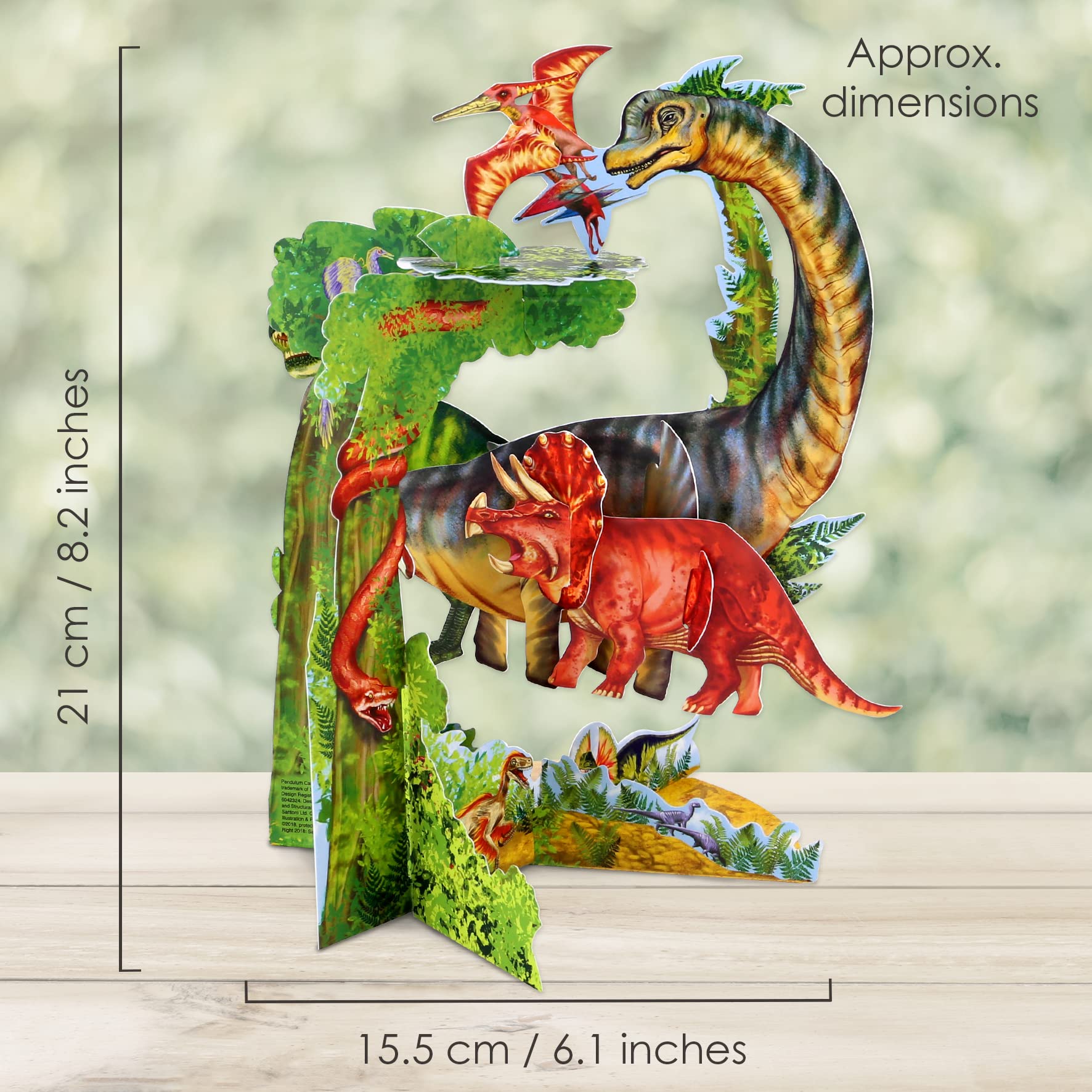 FiorDior Biglietto Auguri Compleanno, Biglietti Pop-Up 3D Fatti A Mano