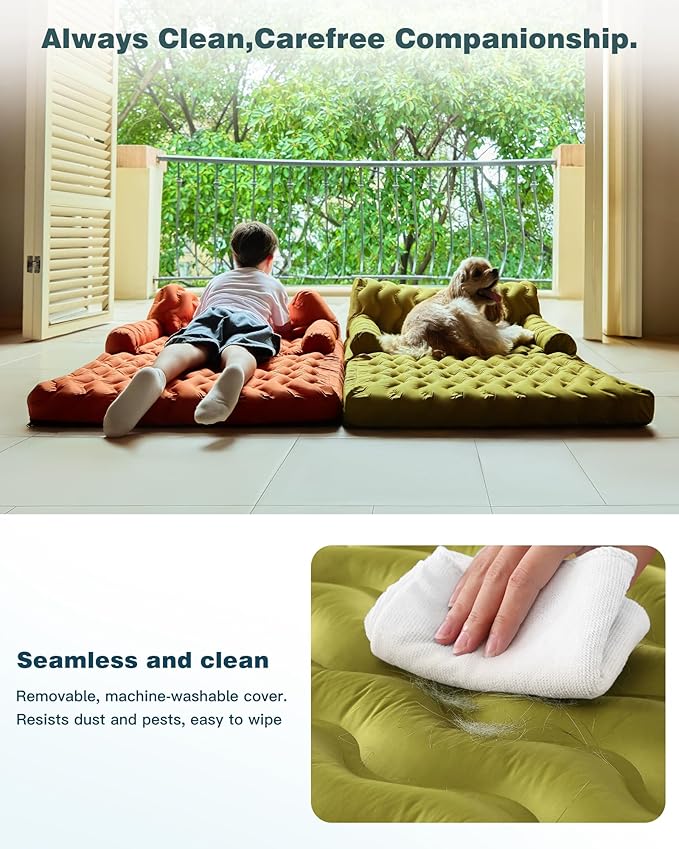 Cama Sofá Ortopédica para Perro Grande con Espuma Viscoelást miniatura 8