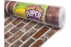 Teacher Created Resources Red Brick Better Than Paper Bulletin Board Roll