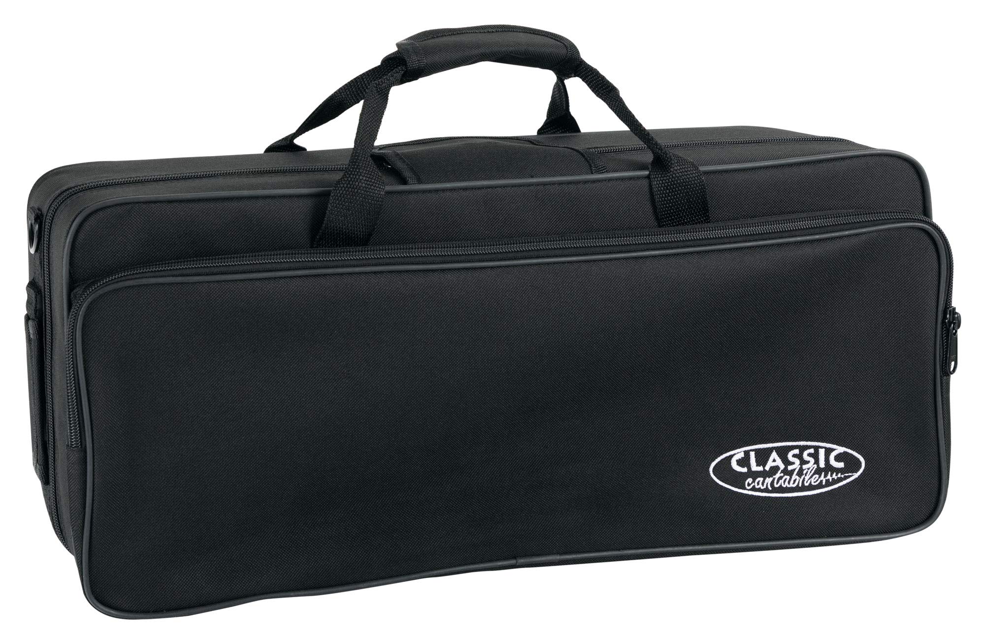 Classic Cantabile TR-40ML Bb-Trompete - Schallbecher: 125 mm - ML-Bohrung: 11,68 mm - Ventile aus Edelstahl - Neusilber-Stimmzug - inkl. Koffer und Mundstück - gold