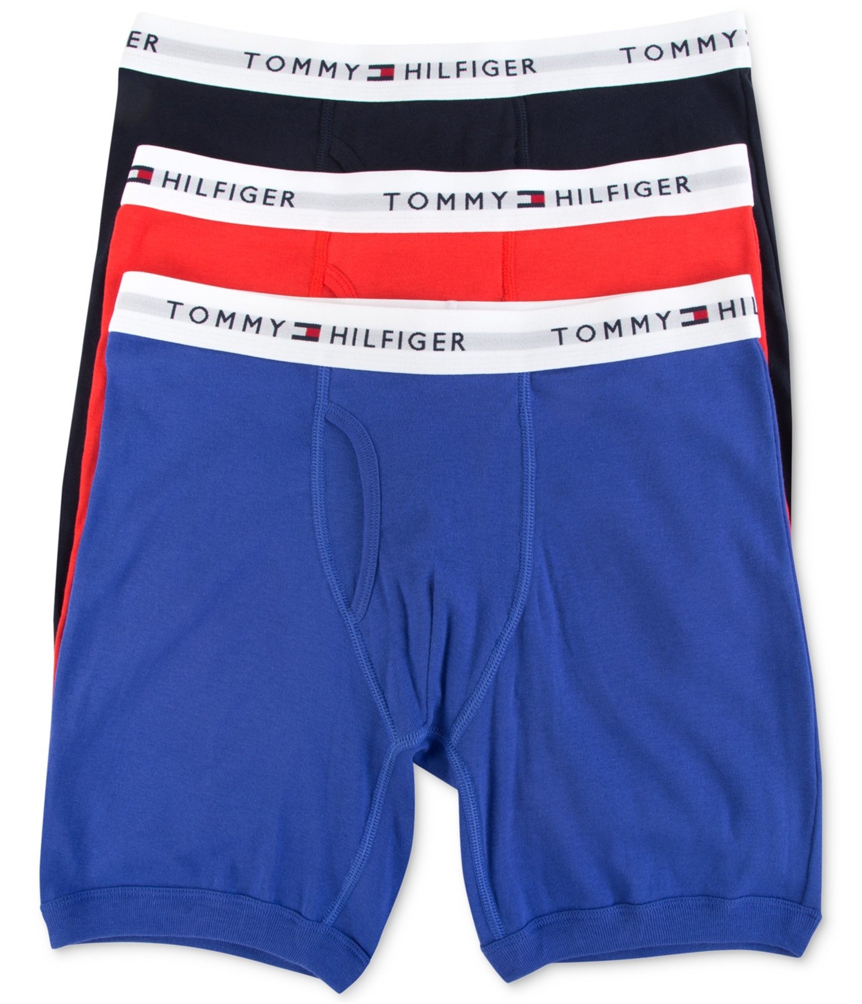 Tommy Hilfiger Men's Underwear 3 Pack Cotton Classics Boxer Briefs