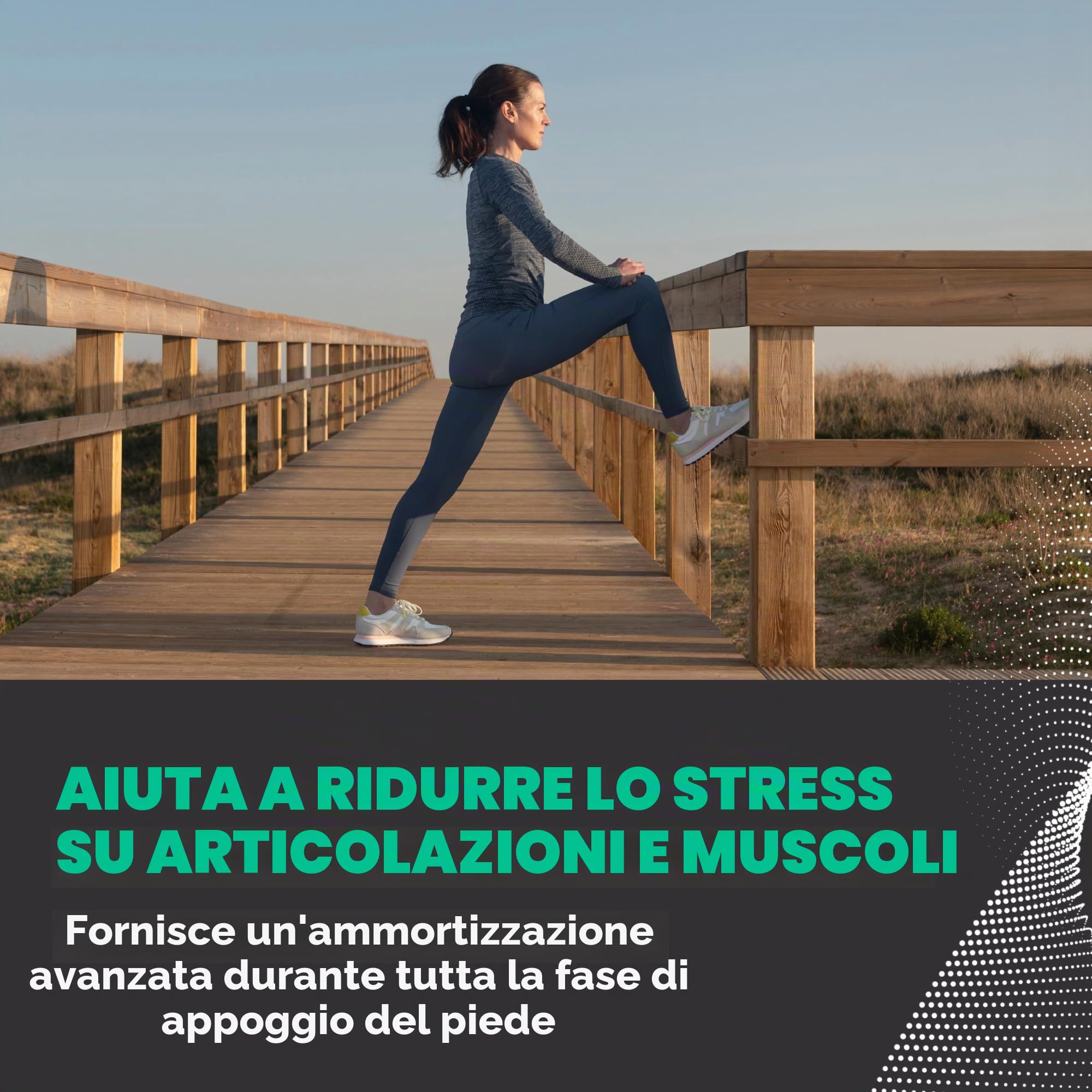 Spenco - Solette Cross Trainer Polysorb per scarpe da uomo con ammortizzazione e supporto dell’arco plantare, per attività fisica, 47-48,5