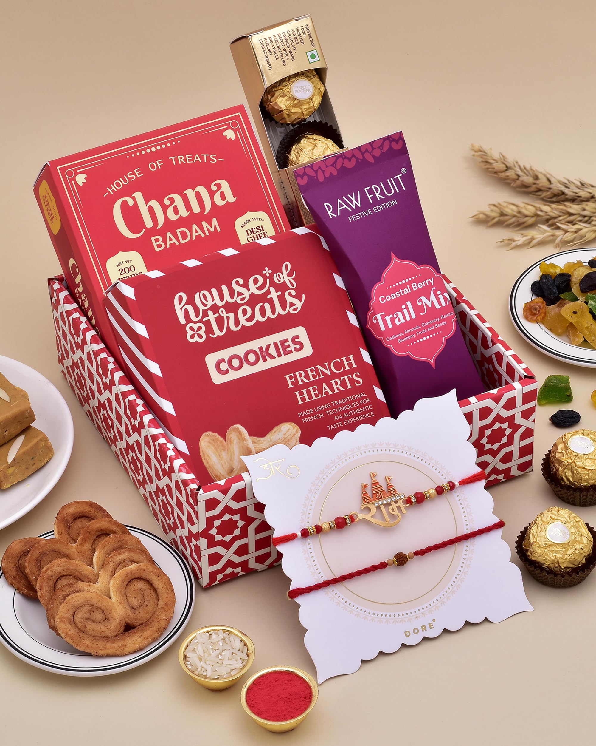 Hyperfoods® Rakhi For Brother Set Of 2 Rakhi Hamper For Brother Rakhi Combo Set Of 2 Rakhi Gift Hamper Rakhi For Brother With Gift Rakhi Gift For Brother Sweets Cookies Chocolates Ram Rakhi Set Of 2 (B0D8LFY8KL) Amazon Price History, Amazon Price Tracker
