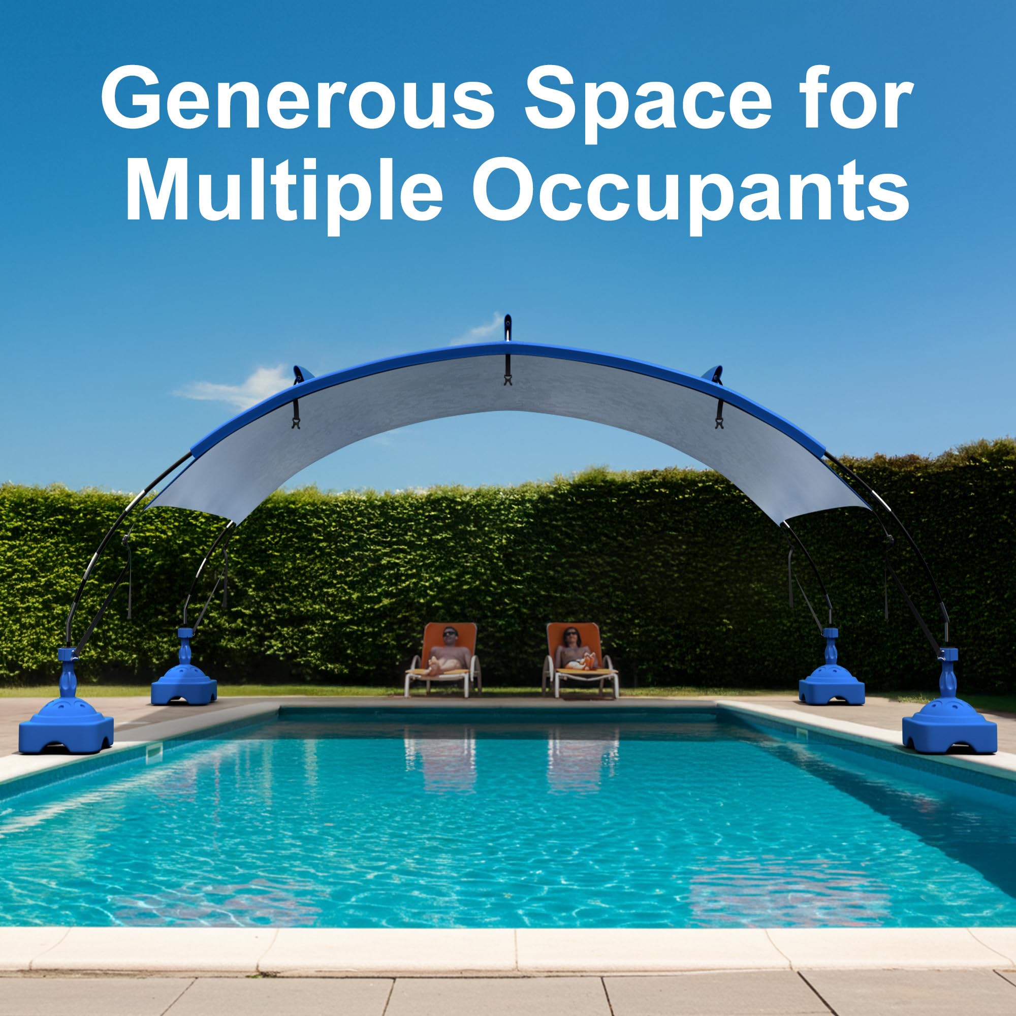 Amazon.com : Uthfy Pool Shade Canopy, Large Sunshade