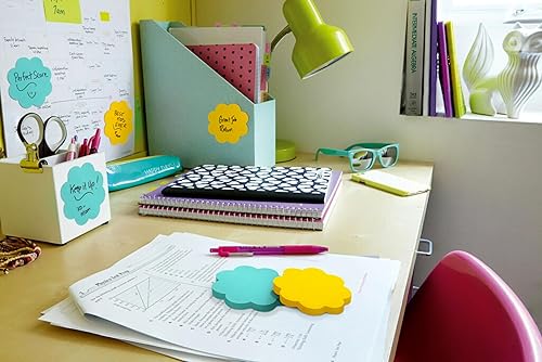 Miniatura 6 de Post-it Notas súper adhesivas, 3 x 3 pulgadas, 2 veces el poder de pegado, forma de manzana (7350-APL)