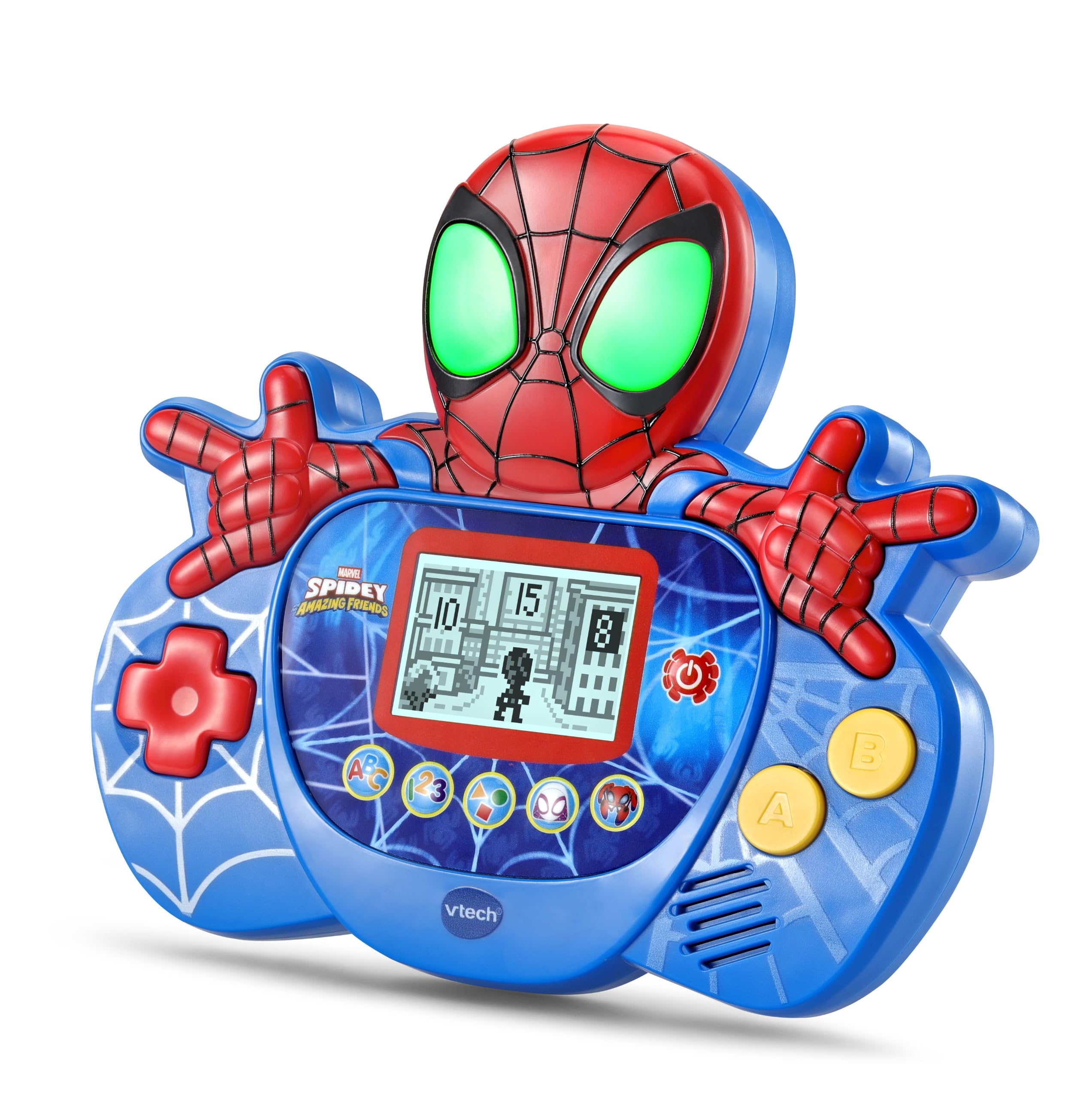 VTech Spidey and His Amazing Friends: Spidey Learn & Go, Handheld Learning Toy, Interactive & Educational Games, Play & Learn on the Go, For Children Aged 3, 4, 5, 6 Years, English Version
