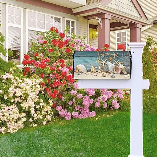 Miniatura 93 de Funda magnética impermeable para buzón de buzón de flores rústicas, pájaros y mariposas, decoración de buzón de 21 x 18 pulgadas Flores Rústicas