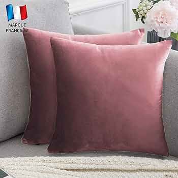 Set Di 2 Federe In Velluto Rosa Fucsia 40x40 Cm | Decorative Per Divano, Letto O Sedia - Foto 12