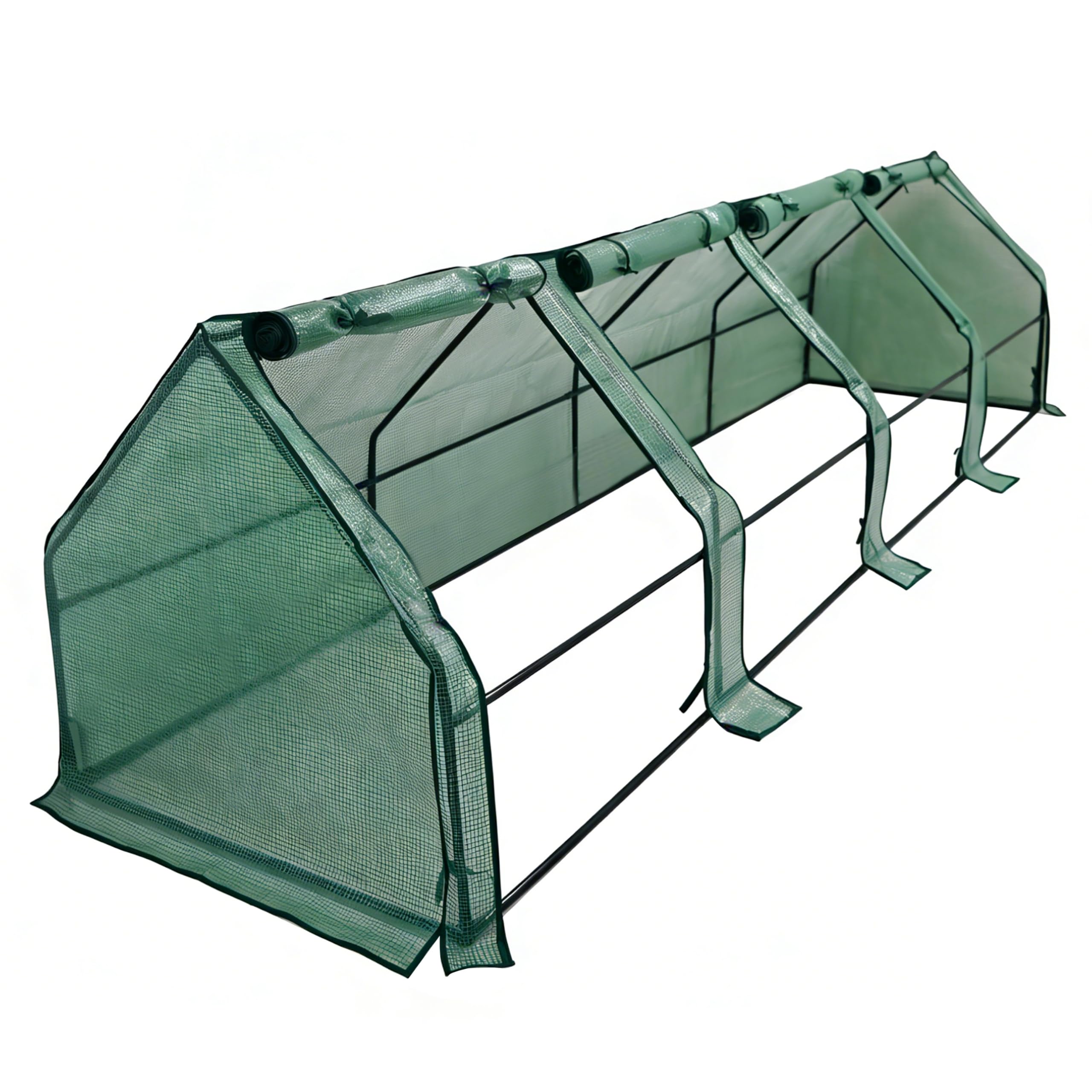 Garden Gear Compact Apex Cloche Plant Protector with Vent Windows Cold Weather Growing Frame Compact or XXL Size (XXL x1)