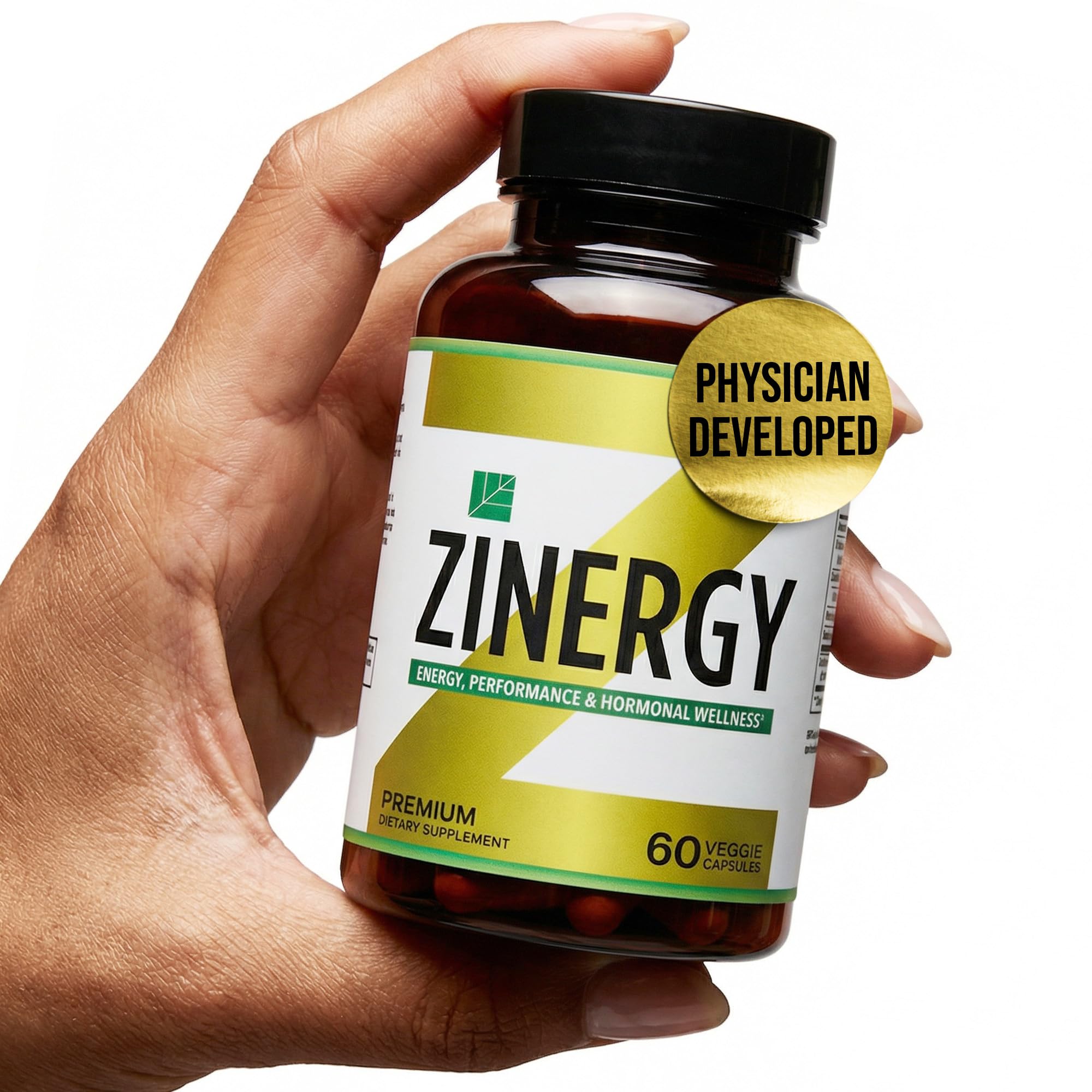 Amazon.com: Dr. Zisman ZINERGY Natural Energy & Vitality Support