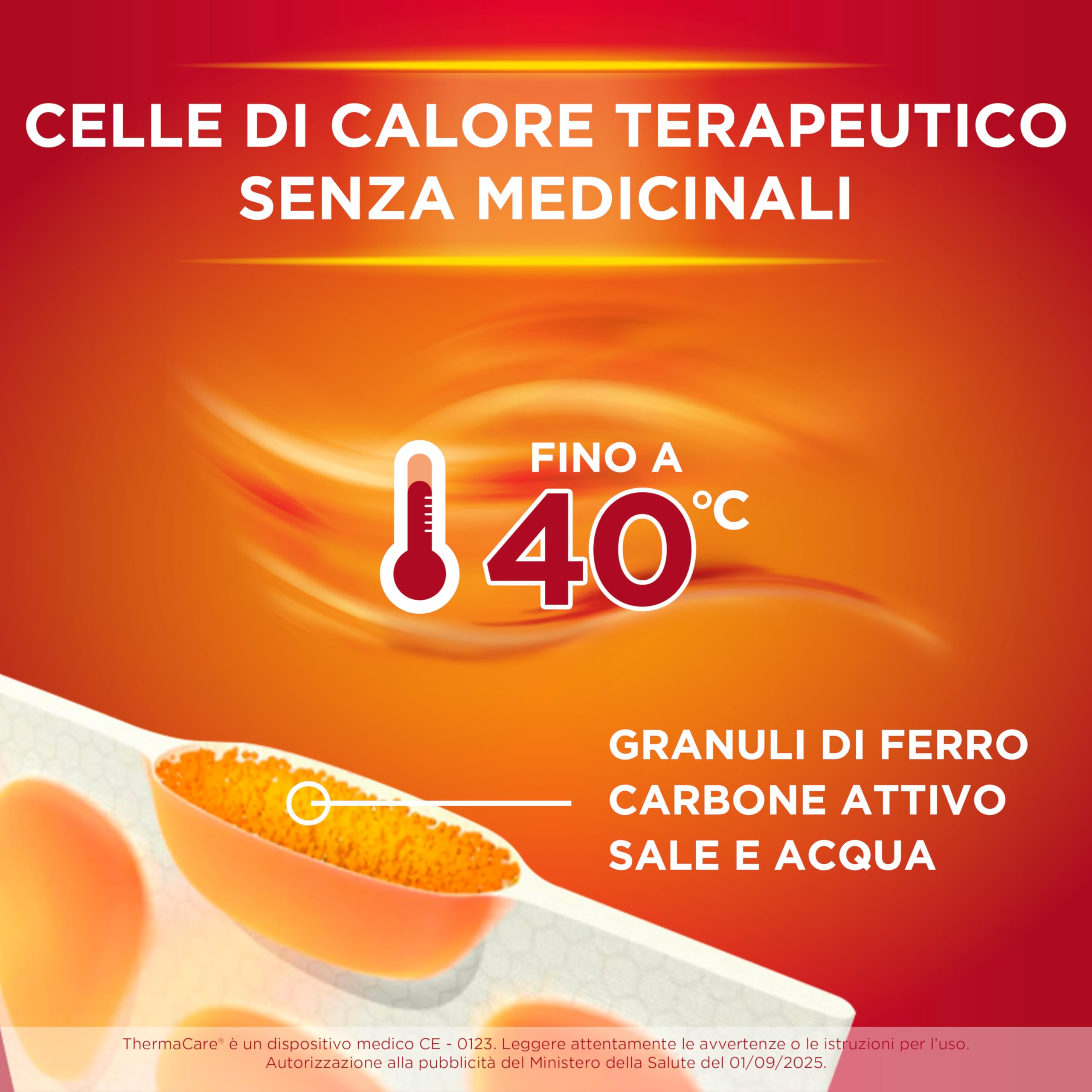 ThermaCare Versatile XL Fasce Autoriscaldanti a Calore Terapeutico per Dolore Diffuso, 8 Ore Calore Costante, 2 Fasce Monouso
