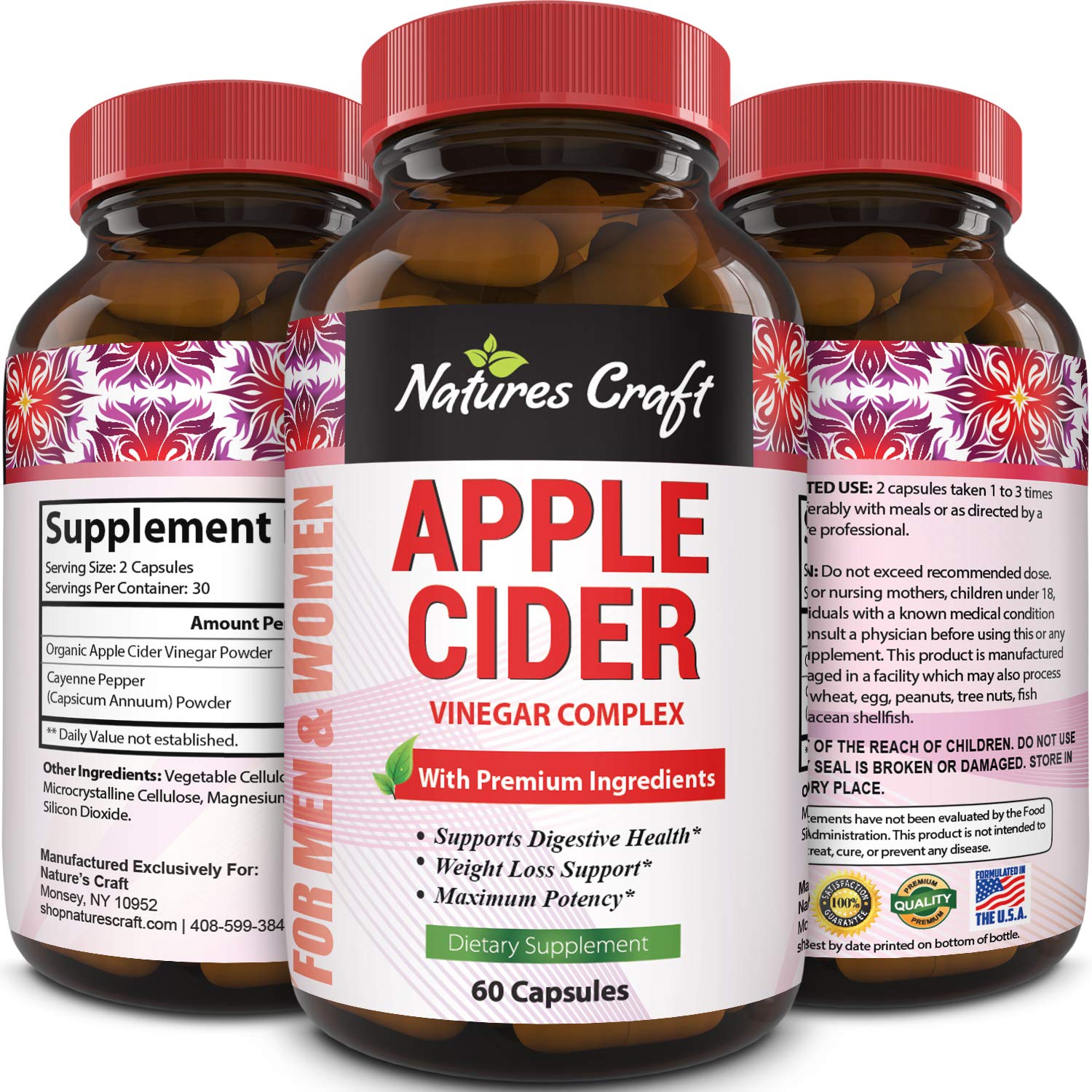 Buy Potent Apple Cider Vinegar s ACV Pills tional Supplements for