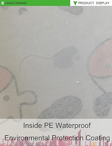 Miniatura 86 de LANGYASHAN Contenedor de almacenamiento, cesta organizadora plegable de tela de lona para ropa sucia, contenedores de juguetes, cestas de regalo, Un