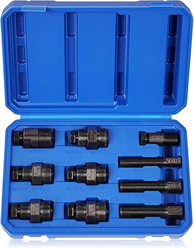DAYUAN Extractor de volante de motocicleta con 10 unidades de diferentes tamaños de extractores, compatible con motores pequeños en motocicletas