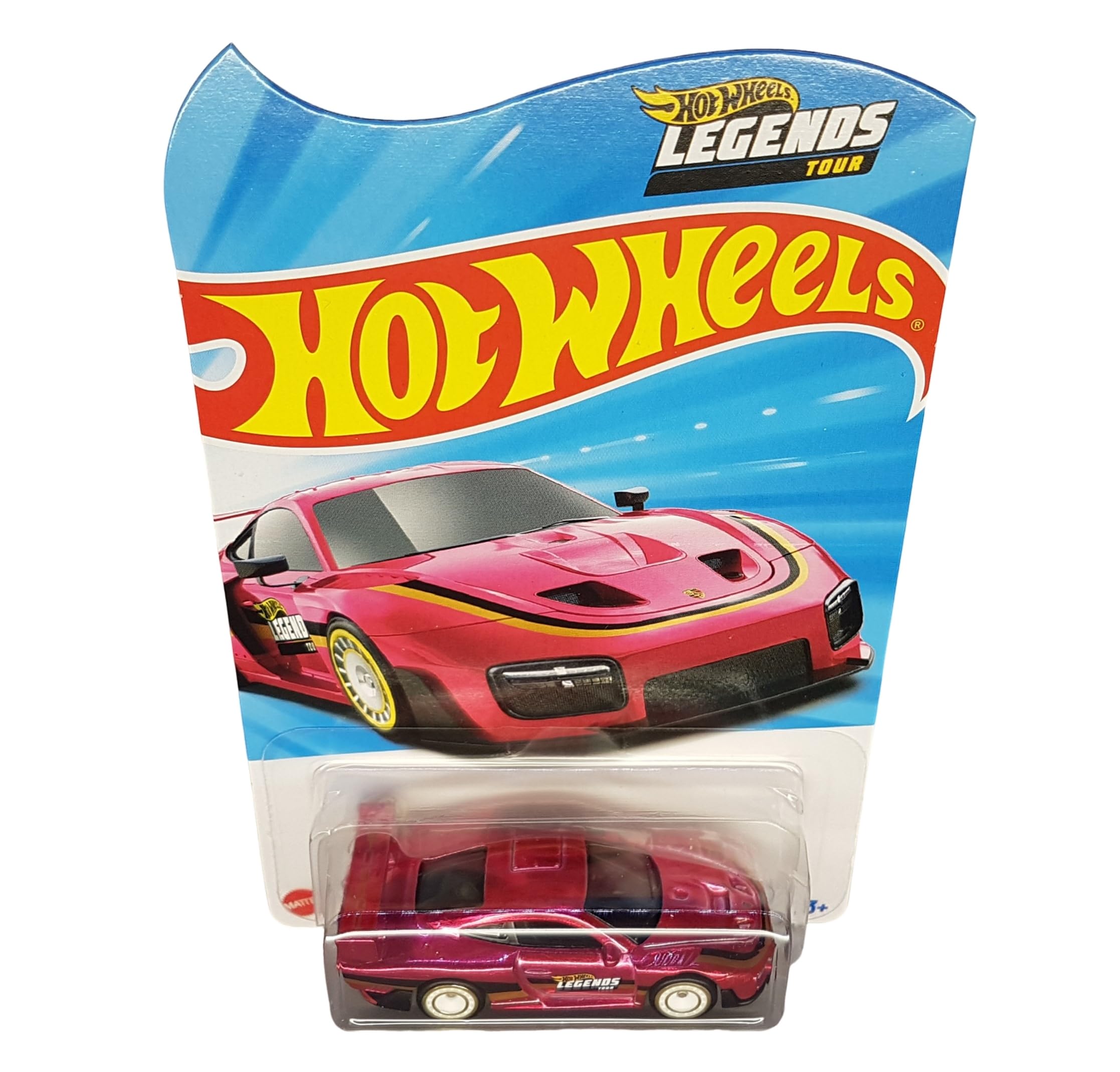 【激レア】Hotwheels Color Racers③ Hot Wheels Porsche 935 JCB37 Legends Tour Short Card Spectraflame