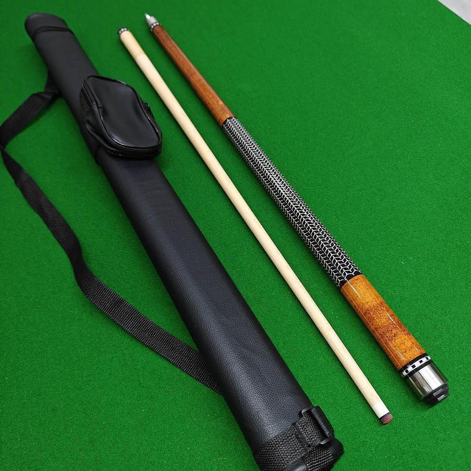 Merishopp Pool Cue Stick 13mm Tip Replacement Wooden Billiard Cue for Game Home Brown-image-44