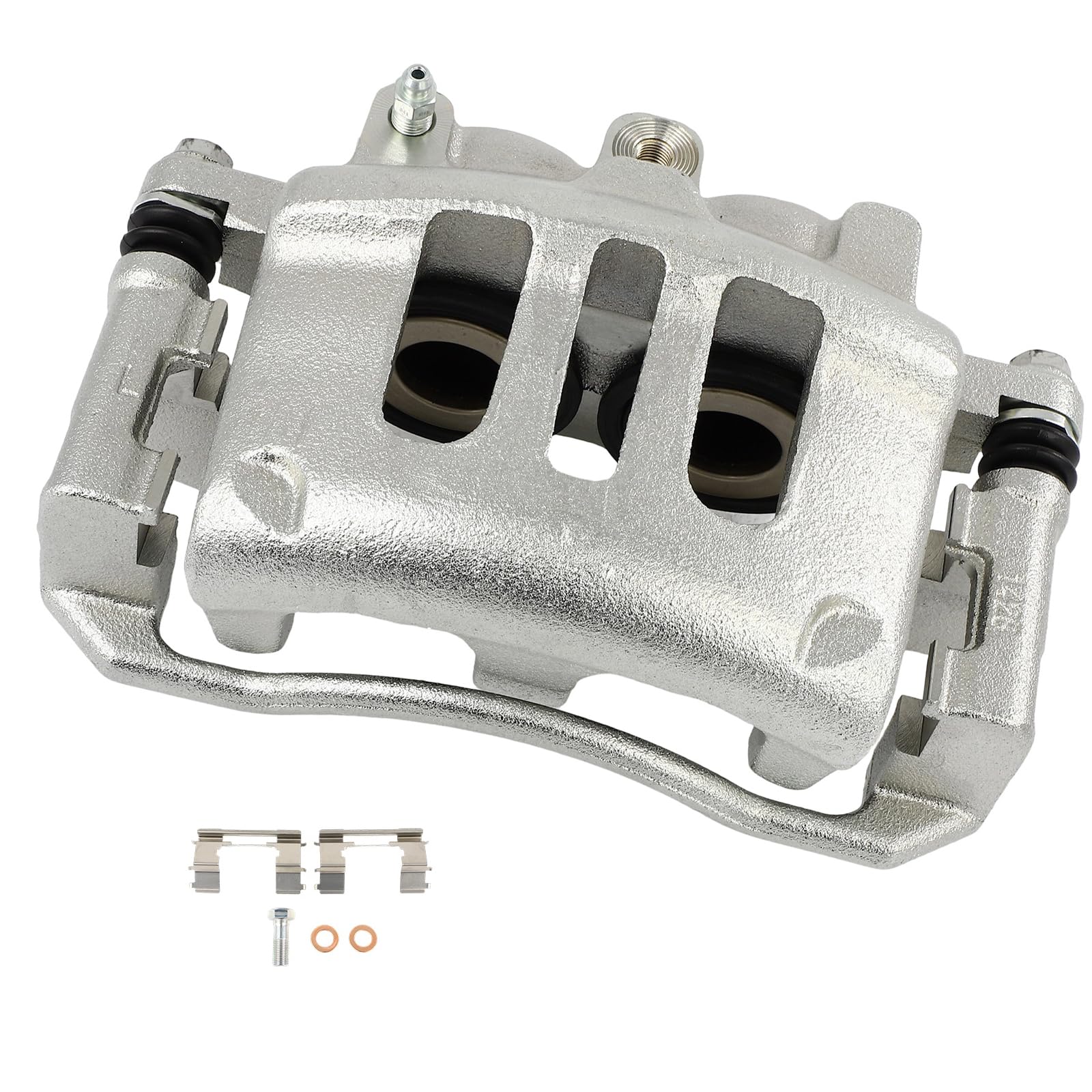 cciyu Front Left Disc Brake Caliper Assembly w/Bracket 18B4841