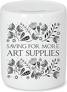 Artist money box, Artist moneybox, Artist gift, artist savings jar, art supplies