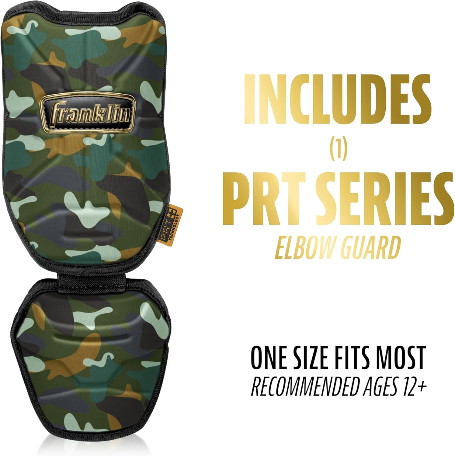 Franklin Sports Baseball Elbow Guard - PRT Series Adult and Youth Baseball + Softball Elbow Shield for Batting