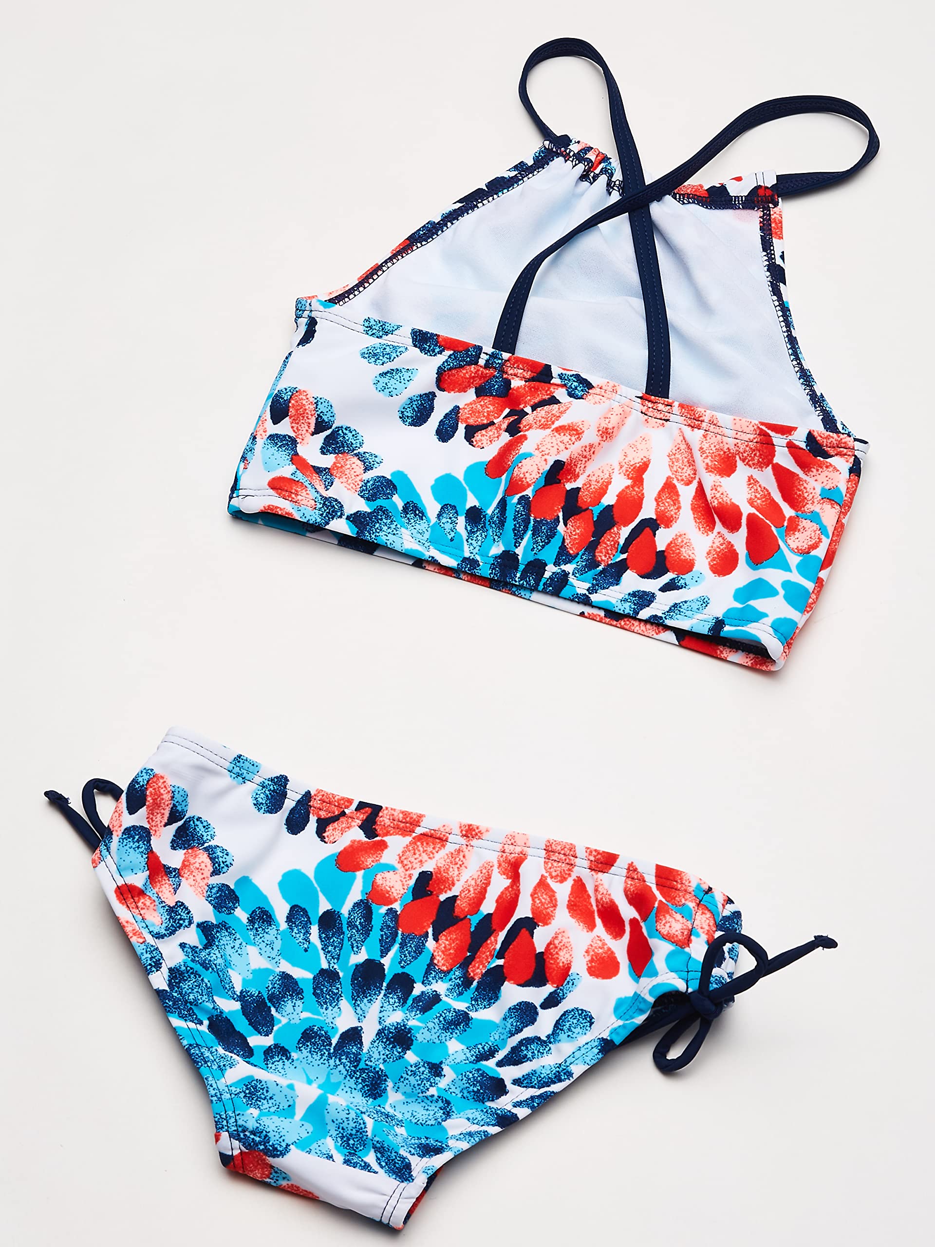 Kanu Surf Girls' Daisy Beach Sport Halter Tankini 2-Piece Swimsuit