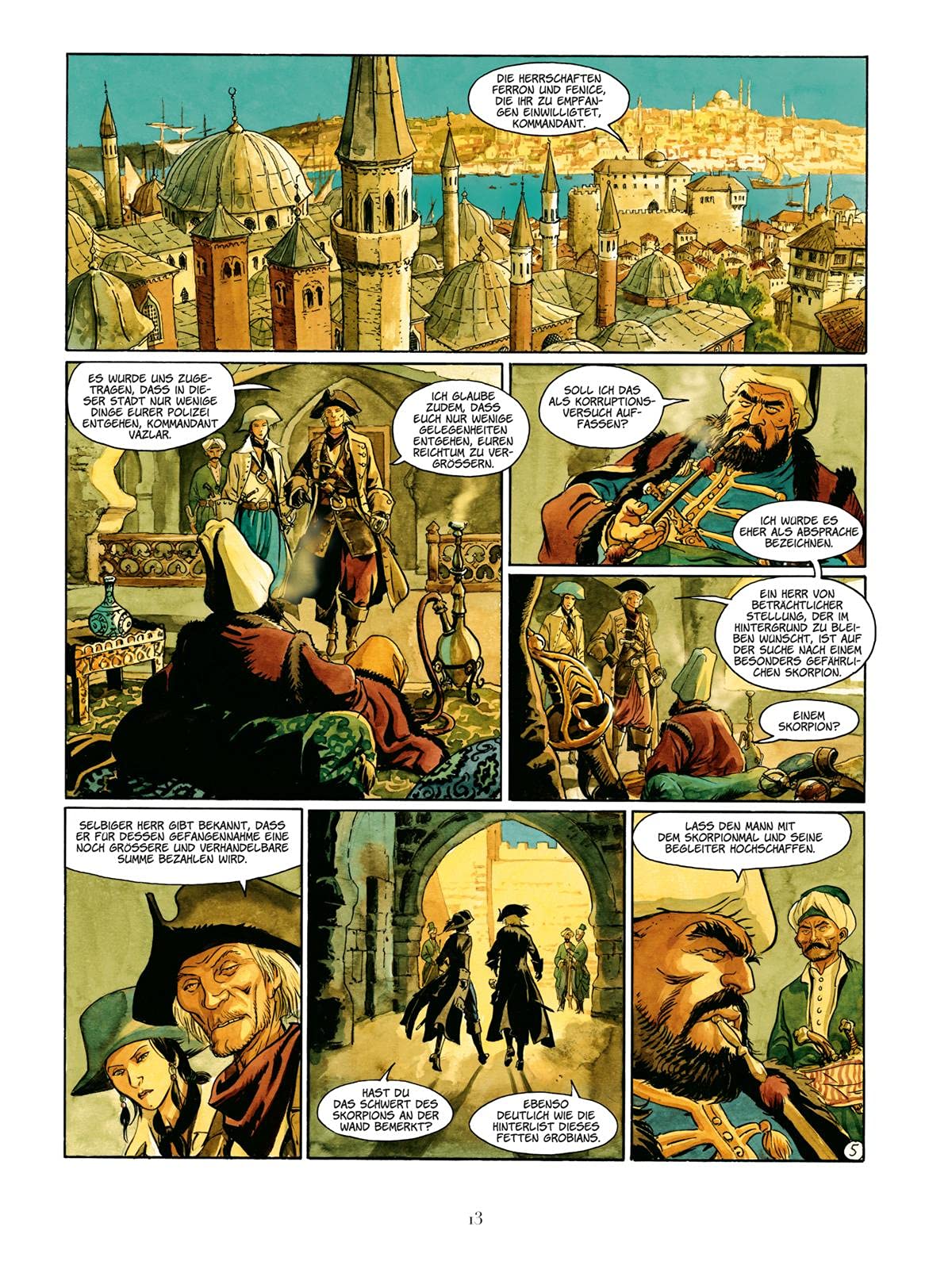 Der Skorpion Gesamtausgabe 2: Bände 5-8 der historischen Abenteuer-Comic-Serie über einen Reliquienhändler im Fadenkreuz des Vatikans
