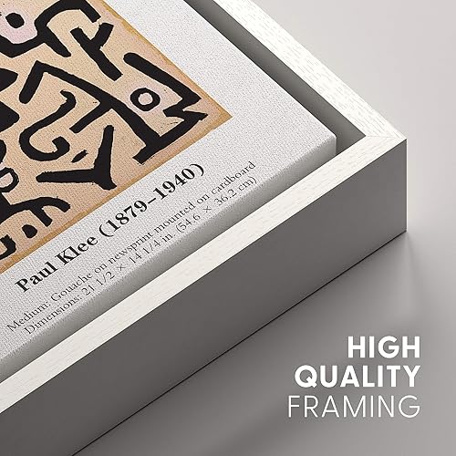 Miniatura 96 de IDEA4WALL - Lienzo enmarcado con impresión de arte abstracto listo para colgar en la pared de la sala y habitación Bs06-2103-famoso-m19