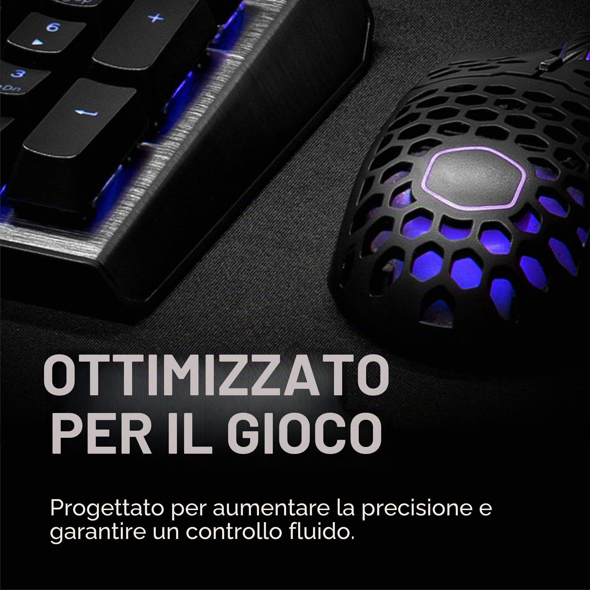 Cooler Master MP511 XL - Tappetino per mouse da gioco, resistente agli schizzi, in tessuto Cordura resistente, base in gomma antiscivolo, per mouse da gioco (MP-511-CBEC1)
