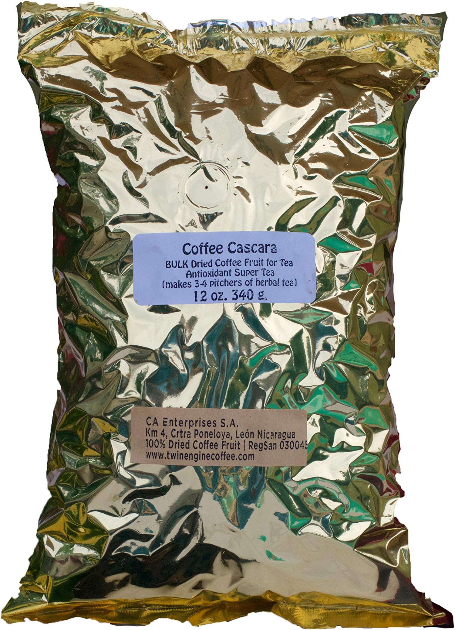 12 oz. Bulk Cascara | Dried Coffee Cascara | Antioxidant Super-Tea