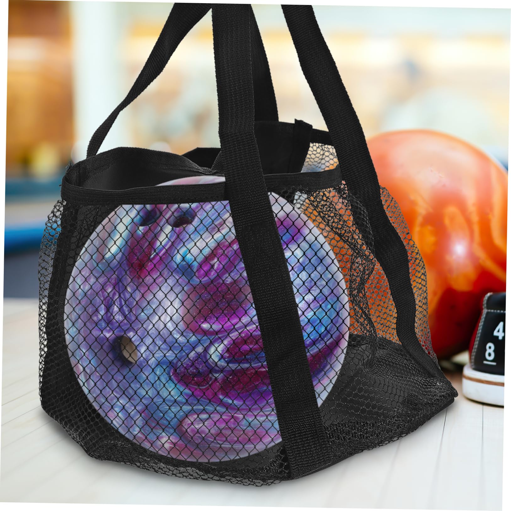 Hemobllo Bowling Portatile Oxford Multi per Palle Bowling con Manici Rinforzati per Sport e Spazio per Attrezzature