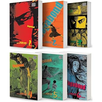 Vagabond VIZBIG Edition Manga 6-book Set Vol 1-6 by Takehiko Inoue