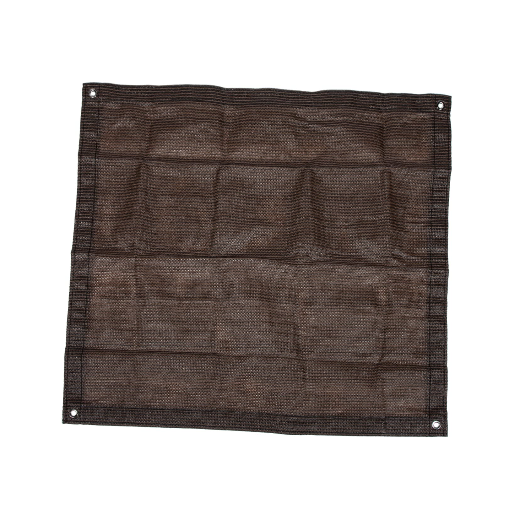 Red de protección solar exterior malla PE café para sombra en jardín y terrazas